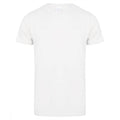 White - Front - Skinni Fit Men Mens Feel Good Stretch V-neck Short Sleeve T-Shirt