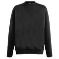 Black - Front - Fruit Of The Loom Mens Lightweight Set-In Sweatshirt
