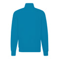 Azure Blue - Back - Fruit Of The Loom Mens Lightweight Full Zip Sweatshirt Jacket