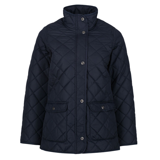 Navy - Front - Regatta Womens-Ladies Tarah Jacket