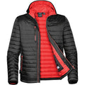 Black- True Red - Side - Stormtech Womens Gravity Thermal Shell Jacket