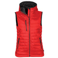 True Red- Black - Front - Stormtech Womens Gravity Thermal Vest-Gilet