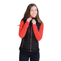 True Red- Black - Side - Stormtech Womens Gravity Thermal Vest-Gilet