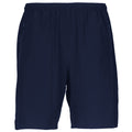 Navy - Front - Finden & Hales Mens Pro Stretch Elasticated Sport Shorts