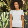 White - Back - Fruit of the Loom Womens-Ladies Lady Fit Short-Sleeved T-Shirt