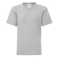 Heather Grey - Front - Fruit of the Loom Womens-Ladies Lady Fit Short-Sleeved T-Shirt