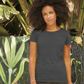 Light Graphite - Back - Fruit of the Loom Womens-Ladies Lady Fit Short-Sleeved T-Shirt