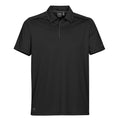 Black - Graphite - Front - Stormtech Mens H2X Inertia Performance Polo Shirt