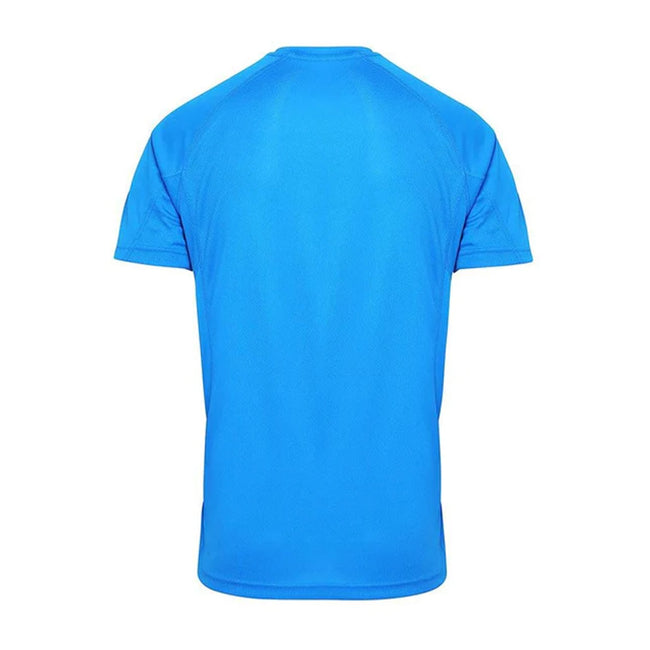 Sapphire - Back - Tri Dri Mens Panelled Short Sleeve T-Shirt