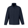 Navy - Side - B&C Mens Corporate 3-In-1 Hooded Parka Jacket