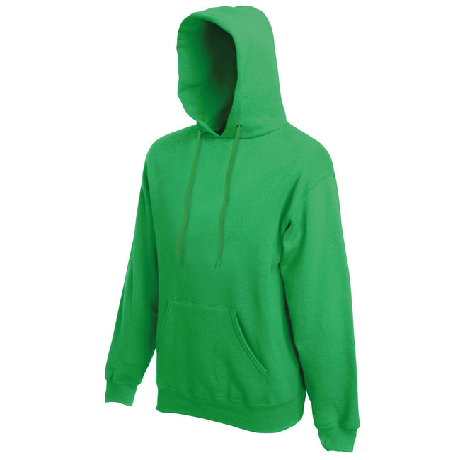 Kelly Green - Back - Fruit Of The Loom Kids Unisex Classic 80-20 Hoodie