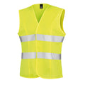 Fluorescent Yellow - Front - Result Womens-Ladies Reflective Safety Tabard