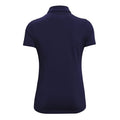 French Navy - Back - Tri Dri Womens-Ladies Panelled Short Sleeve Polo Shirt