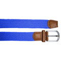 Royal - Back - Asquith & Fox Mens Woven Braid Stretch Belt