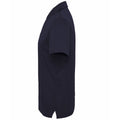 French Navy - Side - Tri Dri Mens Panelled Short Sleeve Polo Shirt