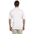 White - Side - Tri Dri Mens Panelled Short Sleeve Polo Shirt