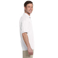 White - Lifestyle - Tri Dri Mens Panelled Short Sleeve Polo Shirt
