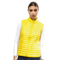 Bright Yellow - Side - 2786 Womens-Ladies Tribe Fineline Padded Gilet-Bodywarmer