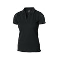 Black - Front - Nimbus Womens-Ladies Harvard Stretch Deluxe Polo Shirt