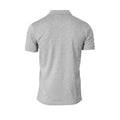 Grey Melange - Back - Nimbus Mens Harvard Stretch Deluxe Polo Shirt