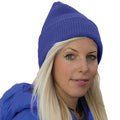 Purple - Back - Result Winter Essentials Core Softex Beanie Hat