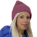 Burgundy - Back - Result Winter Essentials Core Softex Beanie Hat