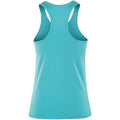 Peppermint - Back - Spiro Womens-Ladies Softex Stretch Fitness Sleeveless Vest Top