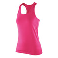 Candy - Front - Spiro Womens-Ladies Softex Stretch Fitness Sleeveless Vest Top