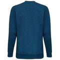Sapphire-Black - Side - Asquith & Fox Mens Cotton Rich Twisted Yarn Sweatshirt