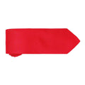 Red - Back - Premier Mens Micro Waffle Formal Work Tie