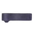 Steel - Back - Premier Mens Slim Textured Knit Effect Tie