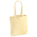 Pastel Lemon - Front - Westford Mill EarthAware Organic Cotton Spring Tote Bag