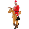Reindeer - Front - Christmas Shop Adult Unisex Ride On Costume