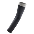 Black-Grey - Front - Spiro Adults Unisex Compression Arm Guards