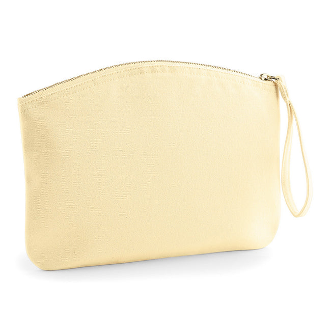 Pastel Lemon - Front - Westford Mill EarthAware Organic Spring Wristlet
