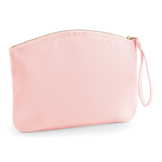 Pastel Pink - Front - Westford Mill EarthAware Organic Spring Wristlet