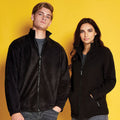 Black - Side - Grizzly® Full Zip Active Fleece Jacket