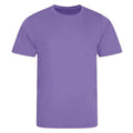 Digital Lavender - Front - AWDis Just Cool Mens Smooth Short Sleeve T-Shirt