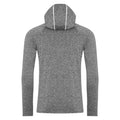 Grey Melange - Back - AWDis Just Cool Mens Cowl Neck Long Sleeve Baselayer Top
