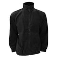 Black - Front - Grizzly® Full Zip Active Fleece Jacket
