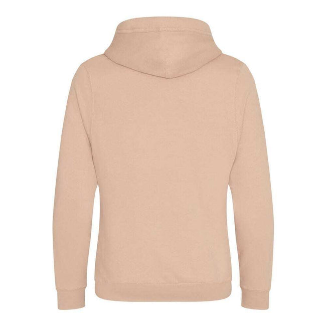 Nude - Back - AWDis Hoods Mens Cross Neck Hoodie