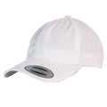 White - Front - Yupoong Flexfit 6-panel Baseball Cap With Buckle