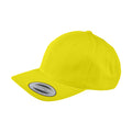 Lime - Back - Yupoong Flexfit 6-panel Baseball Cap With Buckle