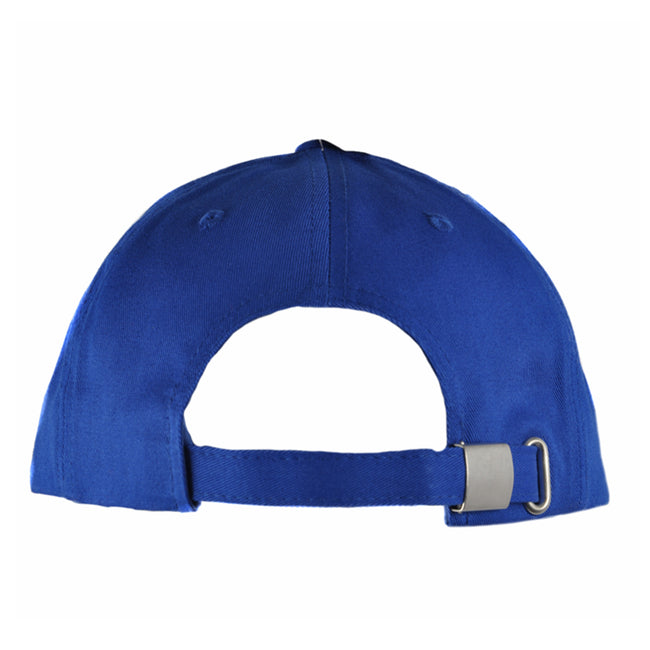 Royal - Back - Nutshell Adults Unisex LA Cotton Baseball Cap