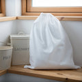 White - Front - Towel City Laundry Bag