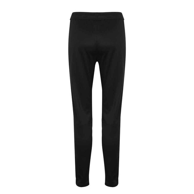 Black - Back - Tombo Womens-Ladies Slim Leg Jogging Bottoms