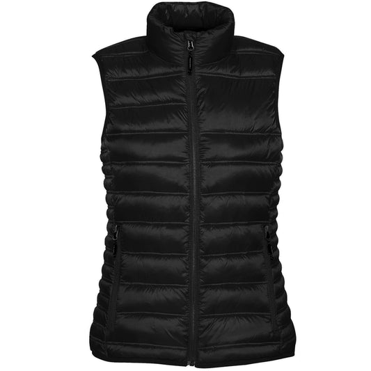 Black - Front - Stormtech Womens-Ladies Basecamp Thermal Quilted Gilet