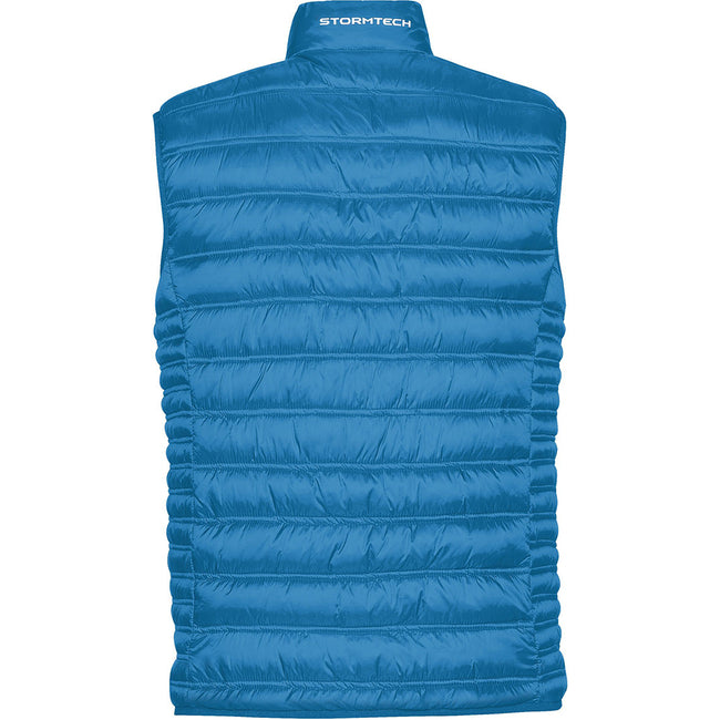 Electric Blue - Back - Stormtech Mens Basecamp Thermal Quilted Gilet