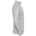Silver Marl - Side - Russell Mens HD 1-4 Zip Sweatshirt