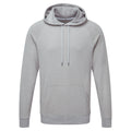 Silver Marl - Front - Russell Mens HD Hooded Sweatshirt